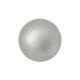 Les perles par Puca® Cabochon 14mm - Silver allu mat 00030/01700